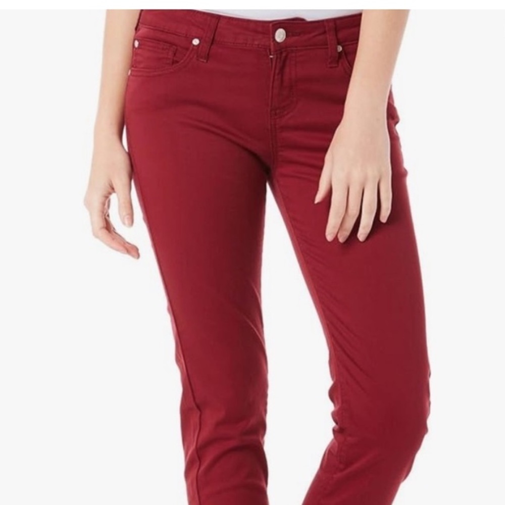 U-51 Authenticate Denim Red Jeans Size Juniors 11/12
